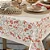 Toalha de Mesa Quadrada Coraline 1,40x1,40cm - Karsten - Imagem 3