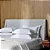 Jogo de Cama King 200 Fios  Orsini Branco- Trussardi - Imagem 2