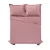 Cobre Leito Casal Karsten  180 Fios Percal Liss Rosa - Imagem 2