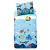 Jogo de Cama Infantil Döhler Sea Fun Azul 130 fios 3 peças - Imagem 3