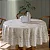 Toalha de Mesa Redonda Döhler Clean Adele 6 a 8 Lugares - Imagem 1