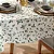 Toalha de Mesa Retangular Döhler Clean Botânica 01 6 Lugares - Imagem 1