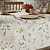 Toalha de Mesa Quadrada Döhler Clean Esmeralda 4 Lugares - Imagem 1