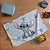 Kit Toalha Lancheira Infantil Döhler Stitch Azul - Imagem 1