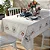 Toalha de Mesa Retangular Döhler Clean Jardim 8 Lugares - Imagem 1