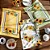 Kit con 3 Panos De Prato Girassol Prata 100% Algodão 45x65cm Döhler - Imagem 1
