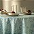 Toalha de Mesa Retangular 8 Lugares Roman Turquesa - Imagem 2