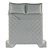 Colcha Queen com 2 Porta-travesseiros Torres Névoa- Karsten - Imagem 5