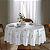 Toalha de Mesa Redonda Döhler Clean Arabella Diana 8 Lugares - Imagem 1