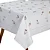 Toalha de Mesa Retangular Döhler Clean Arabella Diana 6 Lugares - Imagem 2