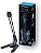 Microfone Gamer Warrior Olier USB LED Preto - Multilaser - Imagem 1