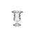 Vaso com Pe de Vidro Diamond 14,5x11,5cm LYOR - Imagem 4