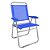 Cadeira de Praia Cancun Plus Azul 120kg ZAKA - Imagem 1