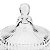 Bomboniere de Cristal Carousel 10x10x13cm - Imagem 6
