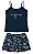 Pijama Short Doll Hapinnes Malwee - Imagem 1