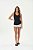 Pijama Short Doll Regata Preto Poá - Espaço Pijama - Imagem 1