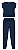 Pijama Feminino Com Calça Marinho - Malwee Liberta - Imagem 1