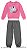 Conjunto moletom unicórnio Rosa e grafite infantil menina - Malwee - Imagem 1