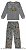 Pijama Infantil menino plush cinza estampa urso - Malwee - Imagem 1