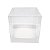 10 Caixa de Acetato PMB-7 Lisa Branca (PMBTR-7) (12x12x12 cm) Caixa para Mini Bolo 12cm Embalagem de Plástico e Papel - Imagem 1