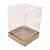 PMB-11 Kraft (6x6x9.5 cm) 10unid Embalagem Pet - Imagem 1