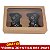 KIT Caixa Kraft para 2 Controle Joystick Mini PlayStation  (20x13x5 cm) Caixa e Berço 10unid - Imagem 1