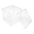 PMB-8 Caixinha de Plástico (8.5x8.5x8.5 cm) Caixa Plástica Embalagem Transparente 10unid - Imagem 2