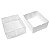 Caixa de Acetato TRP-105 (14x14x7 cm) (25un) Embalagens de Plástico Acetato e Papel - Imagem 3