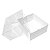 10 Caixa de Acetato TRP-90 (12x11x6 cm) Embalagem de Plástico Acetato e Papel - Imagem 1