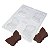 Forma para Chocolate Borboleta Média 40g Forma Simples Ref. 9298 BWB 5unids - Imagem 1