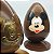 Forma para Chocolate com Silicone Ovo Rosto Mickey 350g Ref. 12001 BWB Licenciada Disney 1unid - Imagem 1