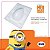 Forma para Chocolate com Silicone Ovo Minion Stuart 350g Ref. 11003 BWB Licenciada Universal 1unid - Imagem 3