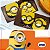 Forma para Chocolate Barra Tom e Stuart Minions 75g Ref. 11054 BWB Licenciada Universal 10unid - Imagem 2