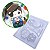 KIT (2un) Forma Halloween para Chocolate com Silicone Menino Pirata 230g cod 10209 BWB - Imagem 1