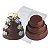 Forma para Chocolate com Silicone Bolo Detalhado Grande 35g Ref. 863 BWB 1unid - Imagem 3