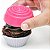 Forma para Chocolate com Silicone Porta Jóias Cupcake 60g Ref. 26 BWB 1unid - Imagem 1