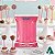Canudo Palito para Pirulito Pequeno Rosa Sólido nº09 Cod.9476 BWB Kit 100un Confeitaria Doce - Imagem 3