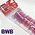 10 Latinha Rosa Pote Translucido Ref. 9350 BWB Lata de Plástico para Balinhas - Imagem 1