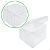 Embalagem Caixa de Acetato PX-4 (10x10x8 cm) (25un) Caixa de Plástico Transparente - Imagem 1