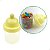 Mamadeira AMARELA 40ml (10un) Maternidade, Gestante, Grávida, Nascimento, Chá de Bebê, Chá de Fraldas - Imagem 1