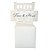 25 Caixa de Papel DV-3 Cadeirinha Branca (5x5x5 cm) Caixa para Casamento Casa Nova Chá de Cozinha - Imagem 1