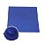 Papel Chumbo Aluminio Azul Escuro Embrulho para Bombom e Trufinhas 10x10cm 300fls - Imagem 1