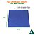 Papel Chumbo Aluminio Azul Escuro Embrulho para Bombom e Trufinhas 10x10cm 300fls refpkpel - Imagem 2