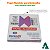 Papel Chumbo para Doces Finos Papel Aluminio Lilas Embrulho para Bombom e Trufinhas 10x10cm 300fls refpkpel - Imagem 3