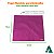Papel Chumbo Aluminio Pink Embrulho para Bombom e Trufinhas 10x10cm 300fls refpkpel - Imagem 2