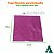 Papel Chumbo Aluminio Rosa Premium, Trufas Frescas e Lindas 10x10cm 300fls refpkpel - Imagem 2