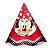 Chapéu de Aniversário Red Minnie 8unid Regina Festas - Imagem 1