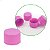 Tampa Lacre ROSA R28mm, Tampa para Garrafa R28mm, (50un) Tampa com Vedante Perfil Alto - Imagem 1