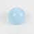 (TpaBola AzulClaro R18) Tampa Bola Azul Claro para Frascos rosca 18mm (10pçs) - Imagem 2