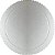 (4pçs) Cakeboard Prata 24cm Disco Redondo Base Laminada Suporte para Bolo - Silver Chef / Silver Plastic - Imagem 3